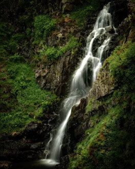 Grey Mares Tail waterfall, Dumfries and Galloway, Scotland, United Kingdom, Europe Grey Mares Tail waterfall, Dumfries and Galloway, Scotland, United Kingdom, Europe