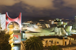 The Guggenheim, designed by Canadian-American architect Frank Gehry, built by Ferrovial