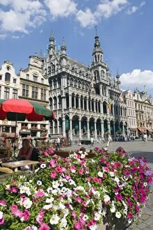 Images Dated 2nd July 2010: Guildhalls in the Grand Place, UNESCO World Heritage Site, Brussels, Belgium, Europe