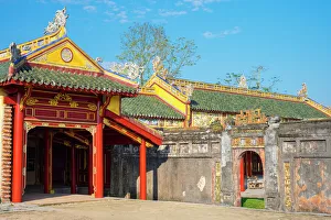 Halls of the Mandarins, Imperial City of Hue, UNESCO World Heritage Site Halls of the Mandarins, Imperial City of Hue, UNESCO World Heritage Site