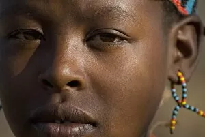 Human Face Gallery: Hamer woman, Turmi, Omo region, Ethiopia, Africa