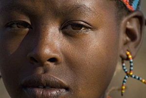 Hamer woman, Turmi, Omo region, Ethiopia, Africa Hamer woman, Turmi, Omo region, Ethiopia, Africa