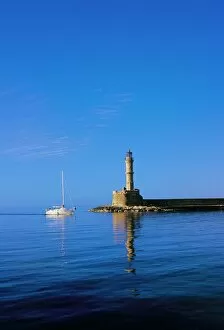 Hania (Chania) harbour and lighthouse