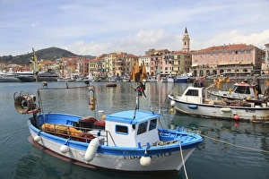 Harbor, Oneglia, Imperia, Liguria, Italian Riviera, Italy, Europe Harbor, Oneglia, Imperia, Liguria, Italian Riviera, Italy, Europe