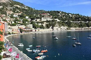 Harbor, Villefranche sur Mer, Alpes Maritimes, Cote d Azur, French Riviera, Provence, France, Europe