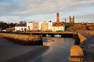 The Harbour at dawn, St Andrews, Fife, Scotland