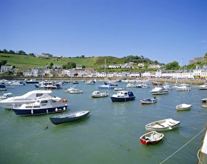 The harbour at Gorey, Jersey, Channel Islands, UK The harbour at Gorey, Jersey, Channel Islands, UK