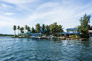 The harbour of Koror, Palau, Central Pacific, Pacific The harbour of Koror, Palau, Central Pacific, Pacific