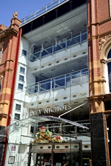 Briggate Gallery: Harvey Nichols Shop, Briggate, Leeds, West Yorkshire, England, United Kingdom, Europe