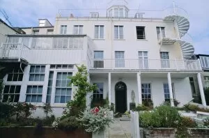 Balcony Gallery: Hauteville House, home of Victor Hugo, Saint Peter Port, Guernsey, Channel Islands