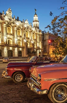 Havana at night, Cuba, West Indies, Caribbean, Central America