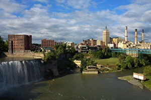 High Falls Area, Rochester, New York State, United States of America, North America