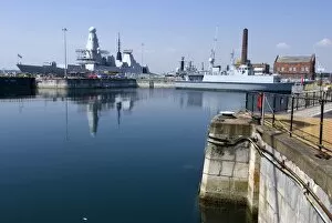 Images Dated 26th July 2012: Historic Docks, Portsmouth, Hampshire, England, United Kingdom, Europe