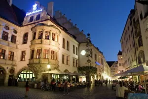 Brewery Gallery: Hofbrauhaus restaurant at Platzl square