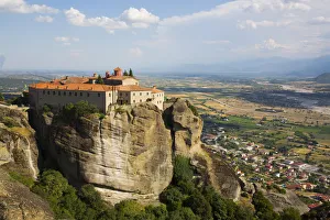 Holy Monastery of St. Stephen, Meteora, UNESCO World Heritage Site, Thessaly, Greece Holy Monastery of St. Stephen, Meteora, UNESCO World Heritage Site, Thessaly, Greece
