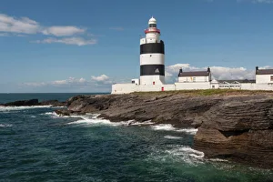 Prints of Hook Head Lighthouse, County Wexford, Leinster, Republic of Ireland, Europe Republic Of Ireland Prints: Hook Head Lighthouse Print, County Wexford, Ireland