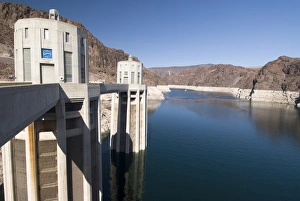 Hoover Dam, Arizona, United States of America, North America Hoover Dam, Arizona, United States of America, North America