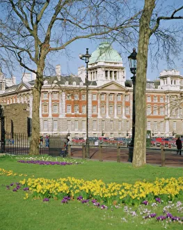 Horse Guards and the Old Admiralty building in spring, London, England, UK Horse Guards and the Old Admiralty building in spring, London, England, UK