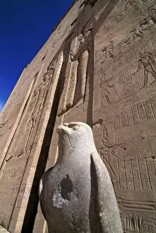 Images Dated 16th April 2004: Horus Temple, Edfu, Egypt, North Africa, Africa