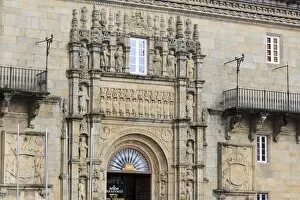 Stereotypically Spanish Gallery: Hostal dos Reis Catolicos in Old Town, Santiago de Compostela, UNESCO World Heritage Site