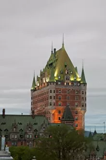 Quebec Collection: Hotel Chateau Frontenac, Quebec City, Quebec, Canada, North America