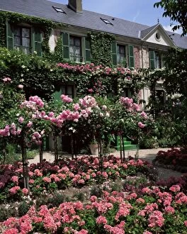Monet Gallery: House and garden of Claude Monet, Giverny, Haute-Normandie (Normandy), France, Europe