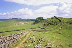 Ancient Civilisation Gallery: Housesteads, Hadrians Wall, Northumberland, England, UK