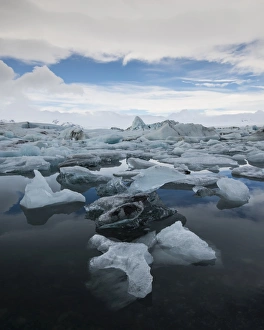 Related Images Gallery: Icebergs floating in Jokulsarlon Glacier Lagoon, Iceland, Polar Regions