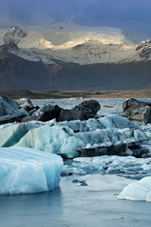 Related Images Gallery: Icebergs in the Jokulsarlon glacial lake in Vatnajokull National Park in southeast Iceland