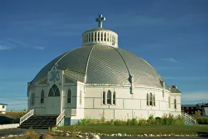The Igloo Church in the Innuit Indian town of Inuvik, Northwest Territories The Igloo Church in the Innuit Indian town of Inuvik, Northwest Territories