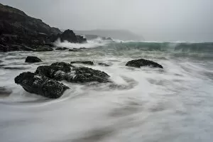 Images Dated 25th November 2014: Incoming tide, Clogher Bay, Clogher, Dingle Peninsula, County Kerry, Munster, Republic of Ireland