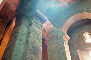 Africa Gallery: Interior, Bieta Ghiorghis (St. George s), Lalibela, UNESCO World Heritage Site
