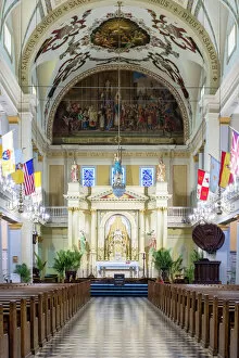 Louisiana Gallery: Interior of Saint Louis Cathedral, French Quarter, New Orleans, Louisiana, United States of America