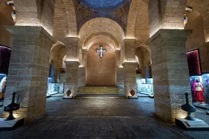 Prints of Interior view of Armenian church showcasing architecture and artifacts in Derbent, Dagestan, Russia Armenia Prints: Derbent Armenian Church Print