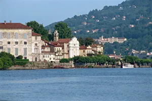 Prints of Isola Bella, Lake Maggiore, Piemonte, Italy, Europe Map Prints: Isola Bella Print, Lake Maggiore Landscape