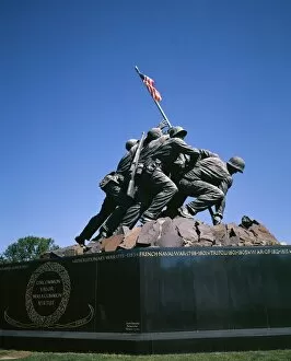 Memorial Collection: Iwo Jima War Memorial to the U
