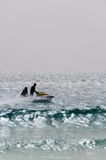 Jet ski, Santa Maria, Sal (Salt), Cape Verde Islands, Africa