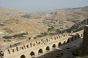 Images Dated 17th January 2000: Karak Crusader castle ruins
