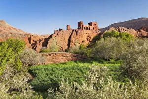 Atlas Mountains Gallery: Kasbah Ait Aesh, Dades Valley, Atlas Mountains, Southern Morocco, Morocco, North Africa