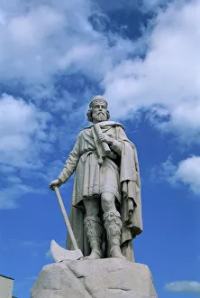 Prints of King Alfred, Wantage, Berkshire, England, United Kingdom, Europe Berkshire Prints: King Alfred Print - A photograph of King Alfred in Wantage