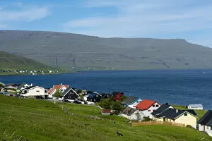 Kollafjordur, Streymoy Island, Faroe Islands, Denmark, Europe