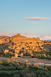 Ksar of Ait Ben Haddou (Ait Benhaddou) at sunrise, UNESCO World Heritage site Ksar of Ait Ben Haddou (Ait Benhaddou) at sunrise, UNESCO World Heritage site