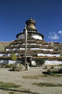 Stupa Collection: Kumbum stupa, Pelkor Chode monastery, Gyanze (Gyantse), Tibet, China, Asia