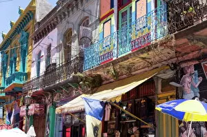 Buenos Aires Collection: La Boca district, known for its vibrant colours, restaurants and the tango, Buenos Aires