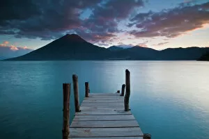 Jetty Gallery: Lake Atitlan, Western Highlands, Guatemala, Central America