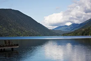 Images Dated 5th June 2010: Lake Crescent, Olympic Peninsula, Washington State, United States of America