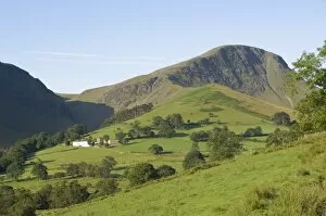 Images Dated 24th July 2011: Lakeland farm below, Newlands Valley, Lake District National Park, Cumbria, England