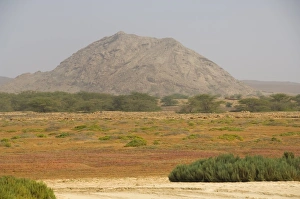 Landscape near Praia de Santa Monica (Santa Monica Beach), Boa Vista, Cape Verde Islands Landscape near Praia de Santa Monica (Santa Monica Beach), Boa Vista, Cape Verde Islands