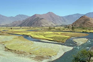 Related Images Gallery: Landscape of the Swat River valley in Pakistan
