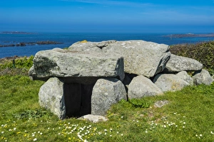 Le Trepid dolmen, Guernsey, Channel Islands, United Kingdom, Europe Le Trepid dolmen, Guernsey, Channel Islands, United Kingdom, Europe